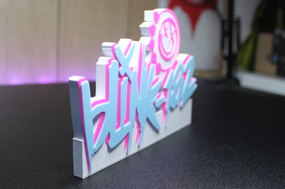 Blink 182 3D Printed Logo Art