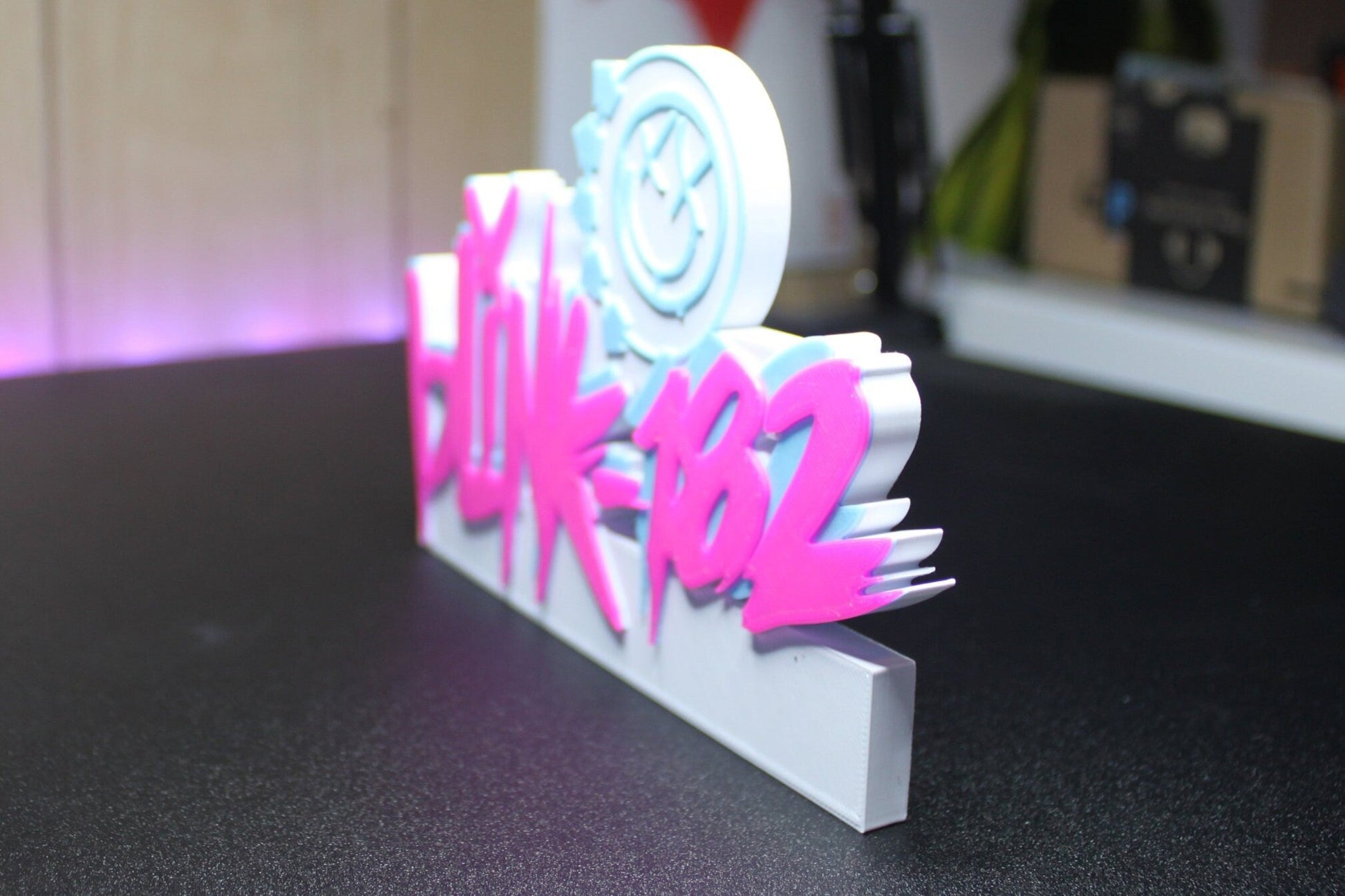 Blink 182 3D Printed Logo Art