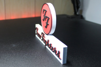 Foo Fighters 3D Printed Logo Art