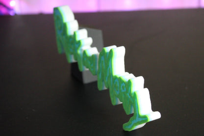 Rick and Morty 3D printed Logo Art