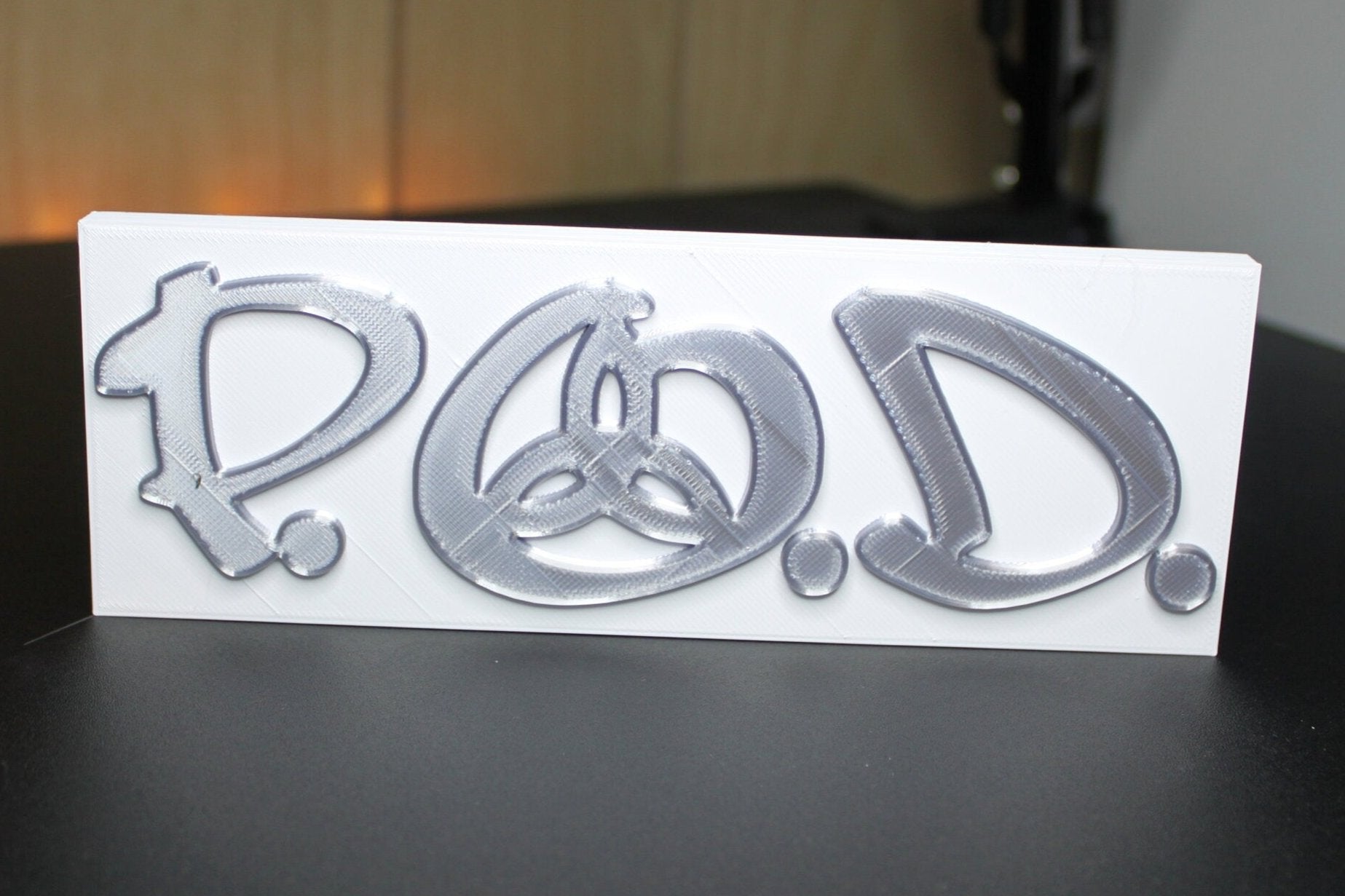 P.O.D 3D logo Art