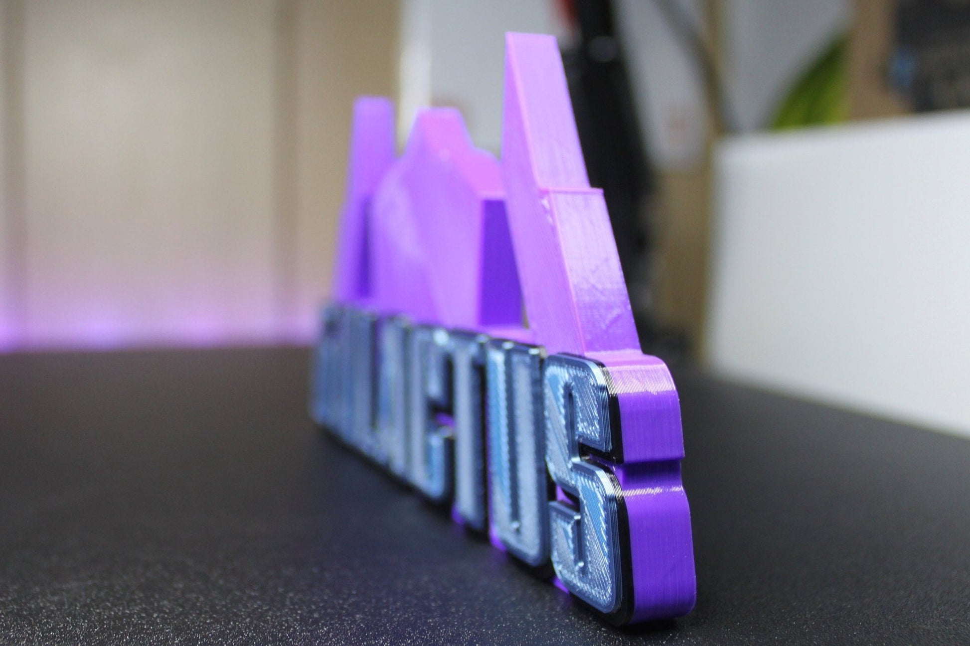 Galactus 3D printed Comic Logo Art