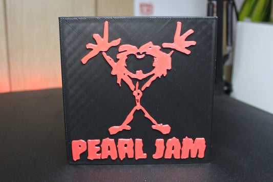 Pearl Jam 3D Logo Art