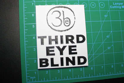 Third Eye Blind 3D Printed Logo Art