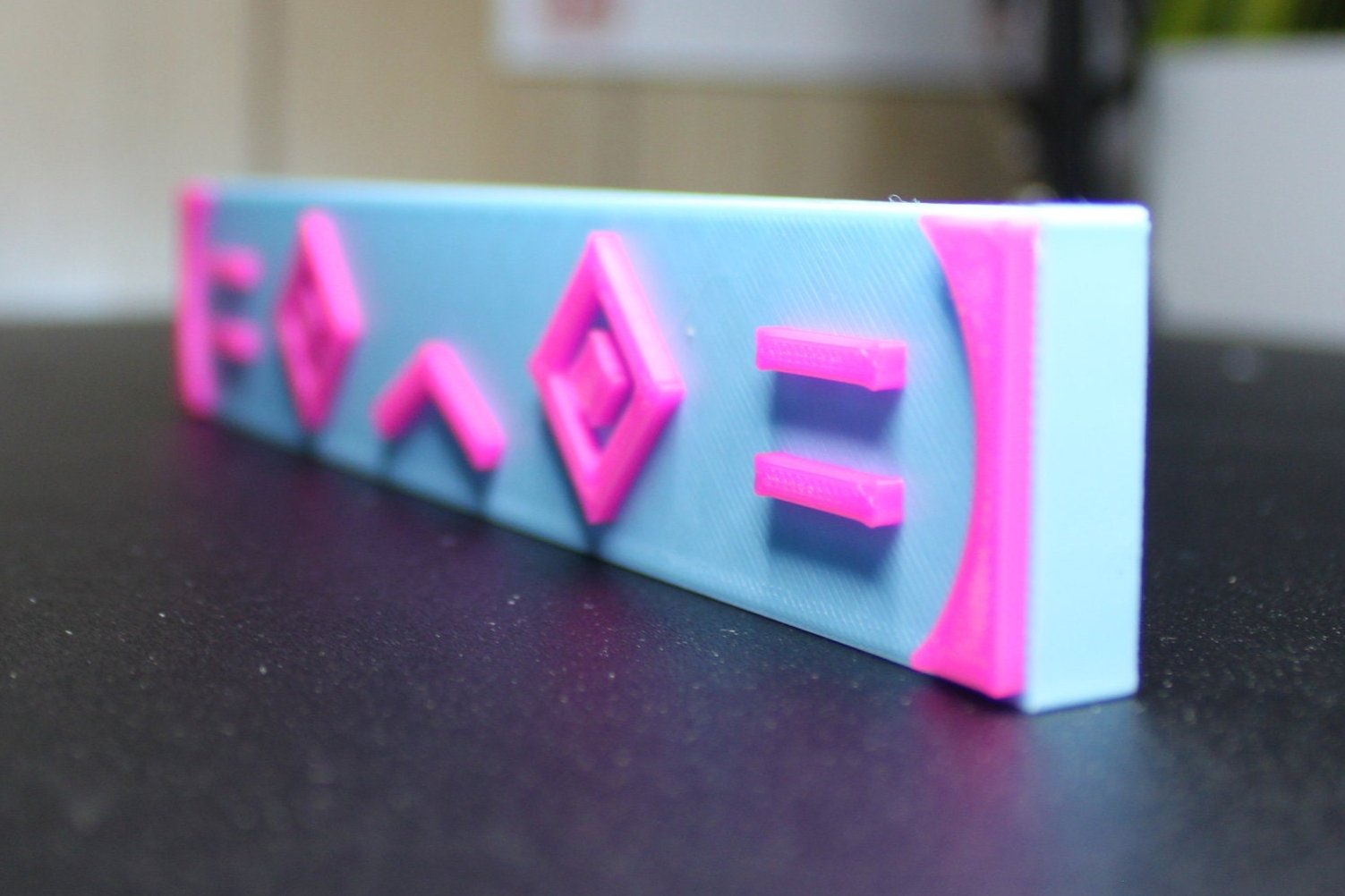 Porter Robinson 3D Printed Logo Art