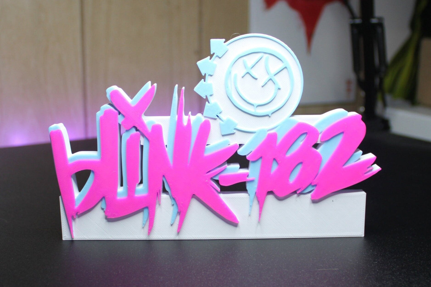 Blink 182 3D Printed Logo Art