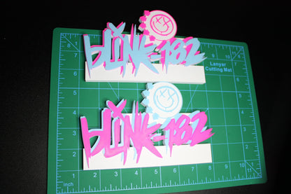 Blink 182 3D Printed Logo Art