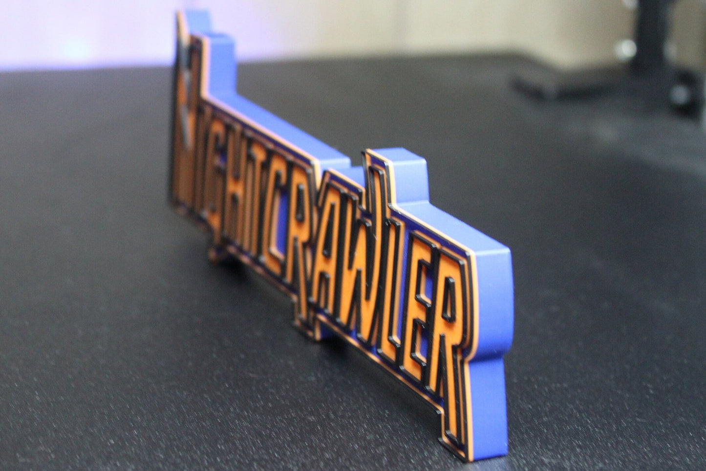 Nightcrawler 3D printed Comic Logo Art