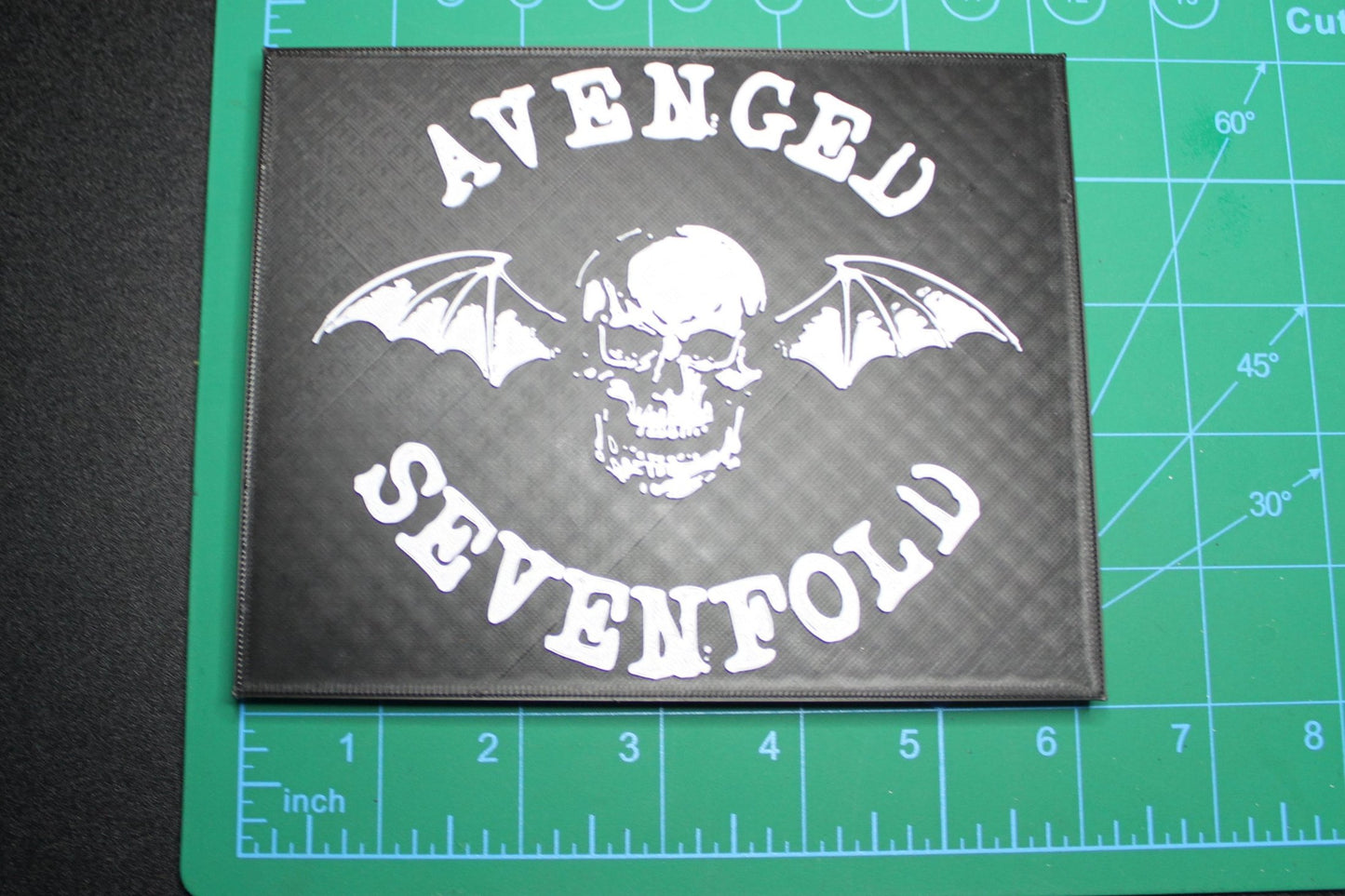 Avenged Sevenfold 3D Logo Art