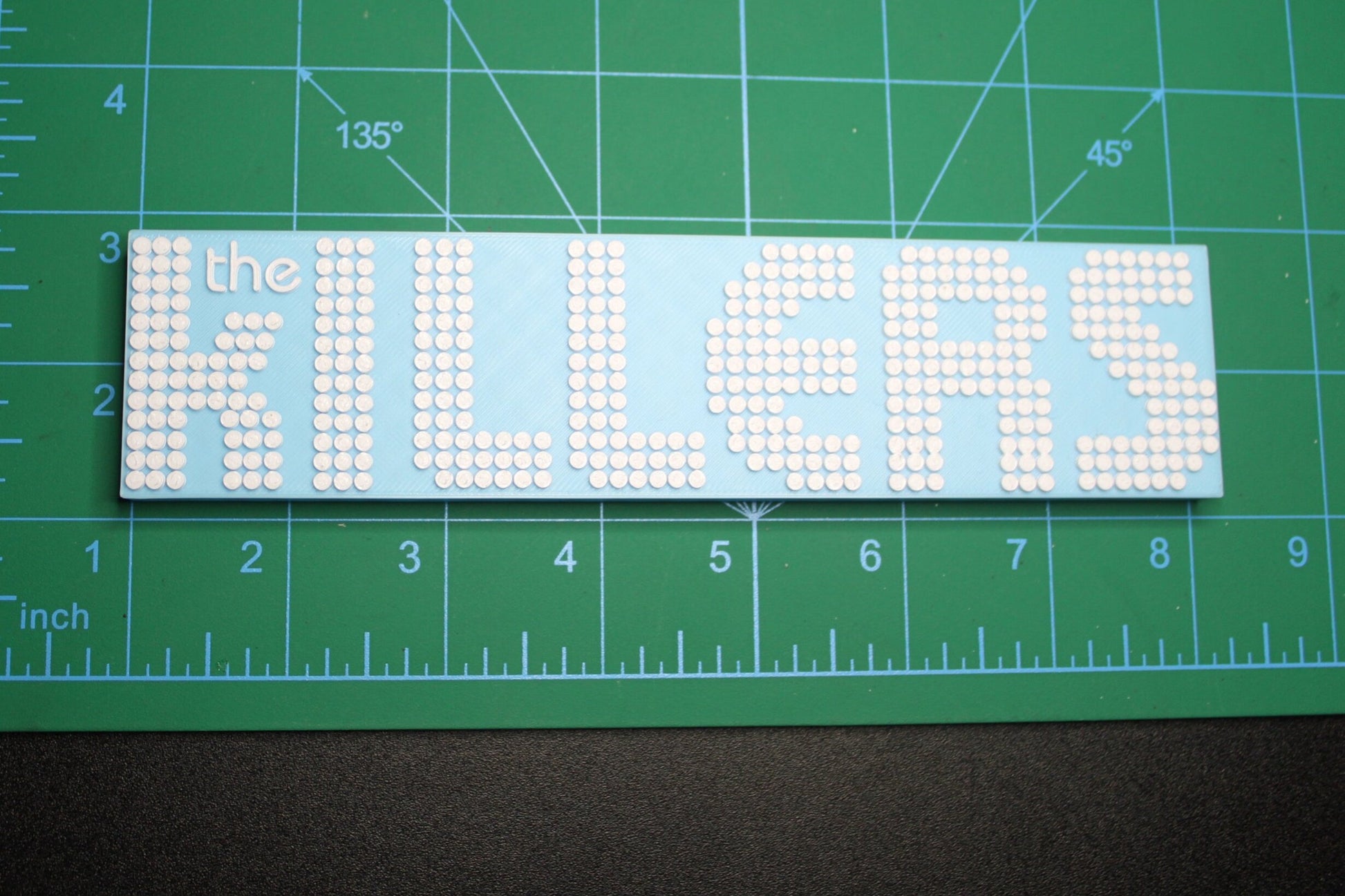 The Killers 3D Printed Logo Art