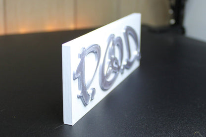 P.O.D 3D logo Art