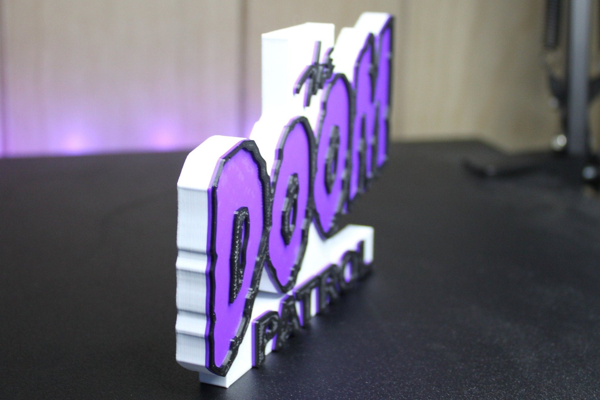 Doom Patrol 3D printed Comic Logo Art