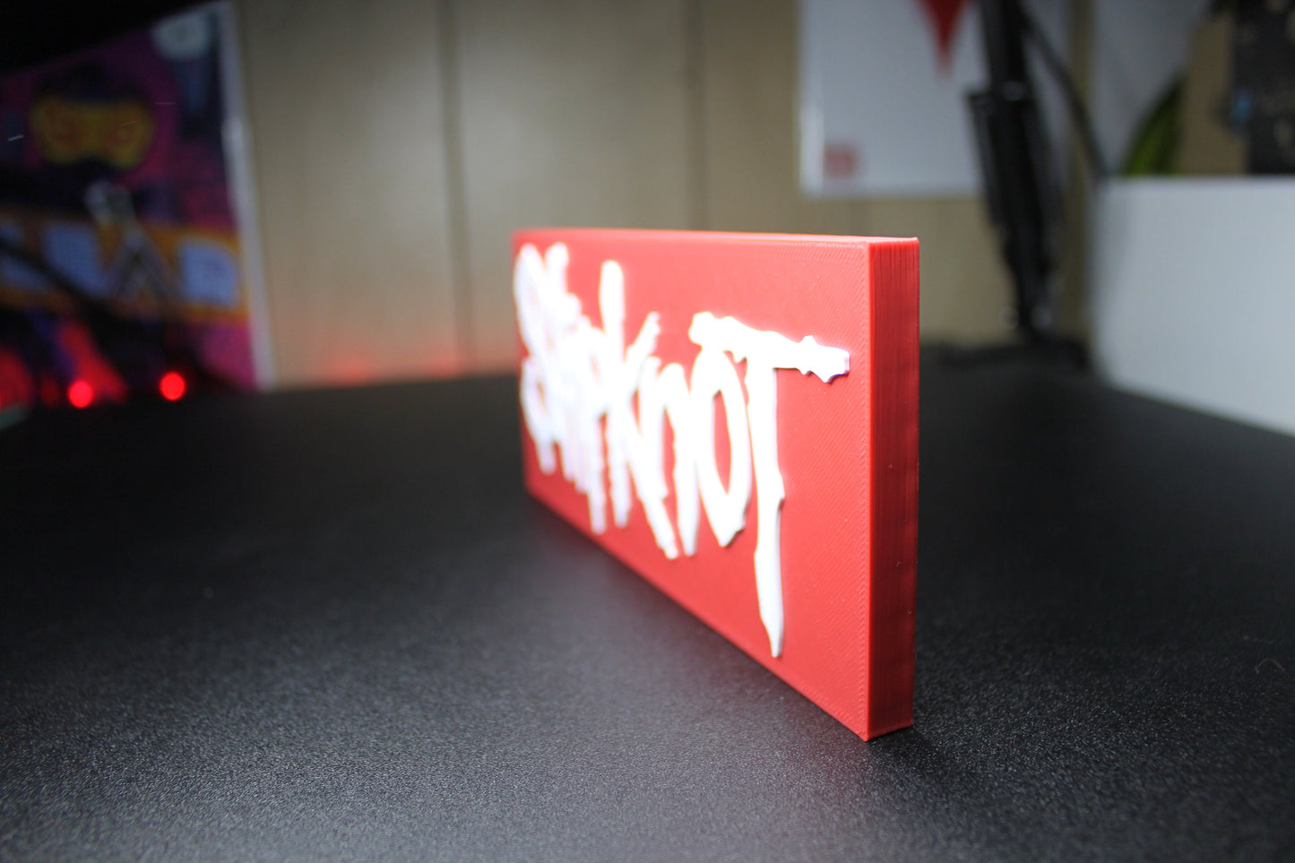 SlipKnot 3D Printed Logo Art