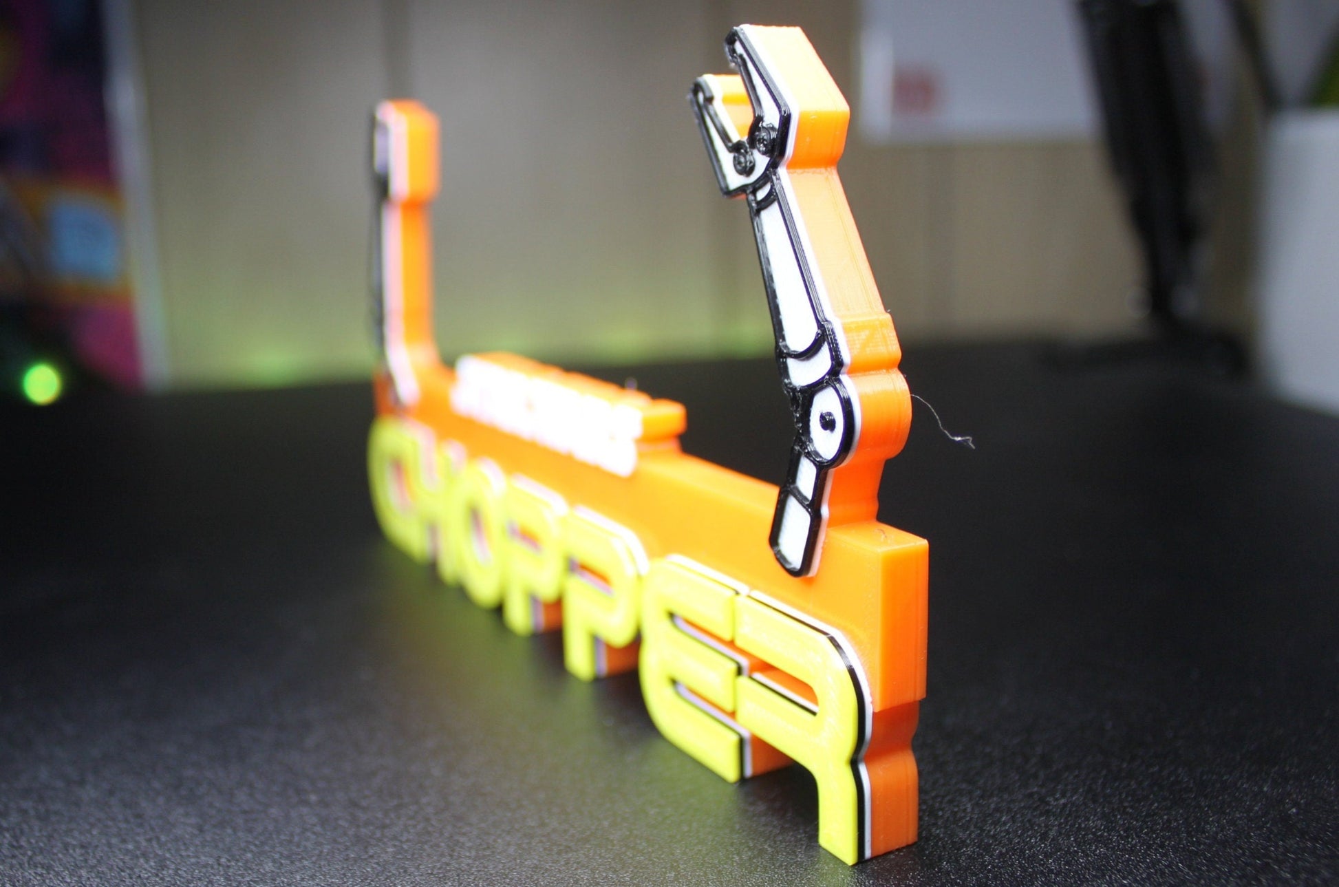 Chopper 3D printed Logo Art