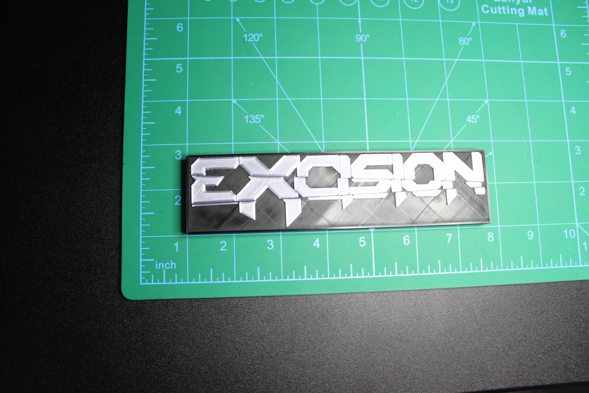 Excision 3D Printed Logo Art