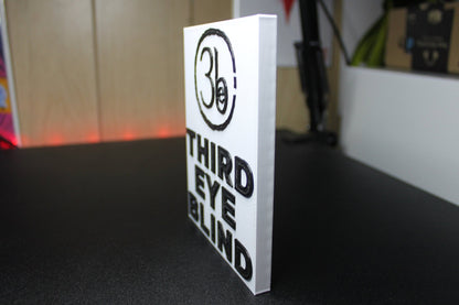 Third Eye Blind 3D Printed Logo Art