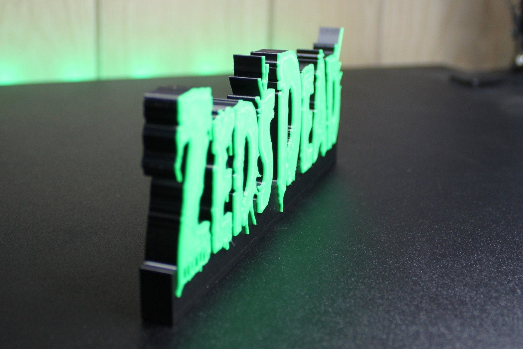 Zeds Dead 3D Printed Logo Art