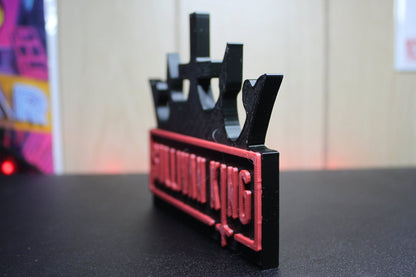 Sullivan King 3D Printed Logo Art