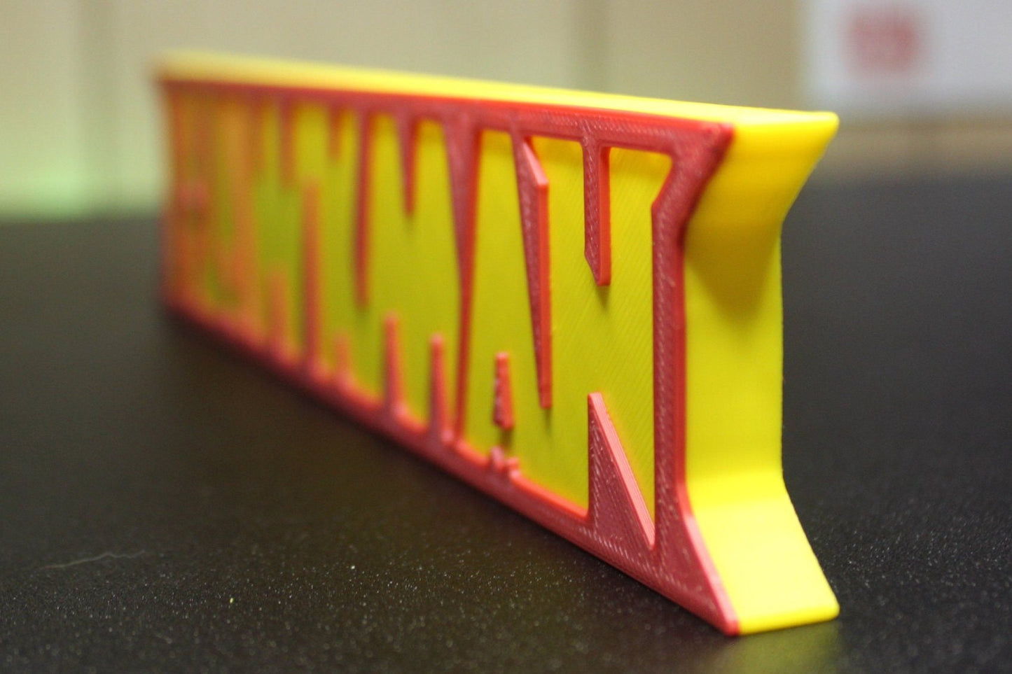 Hawkman 3D printed Comic Logo Art