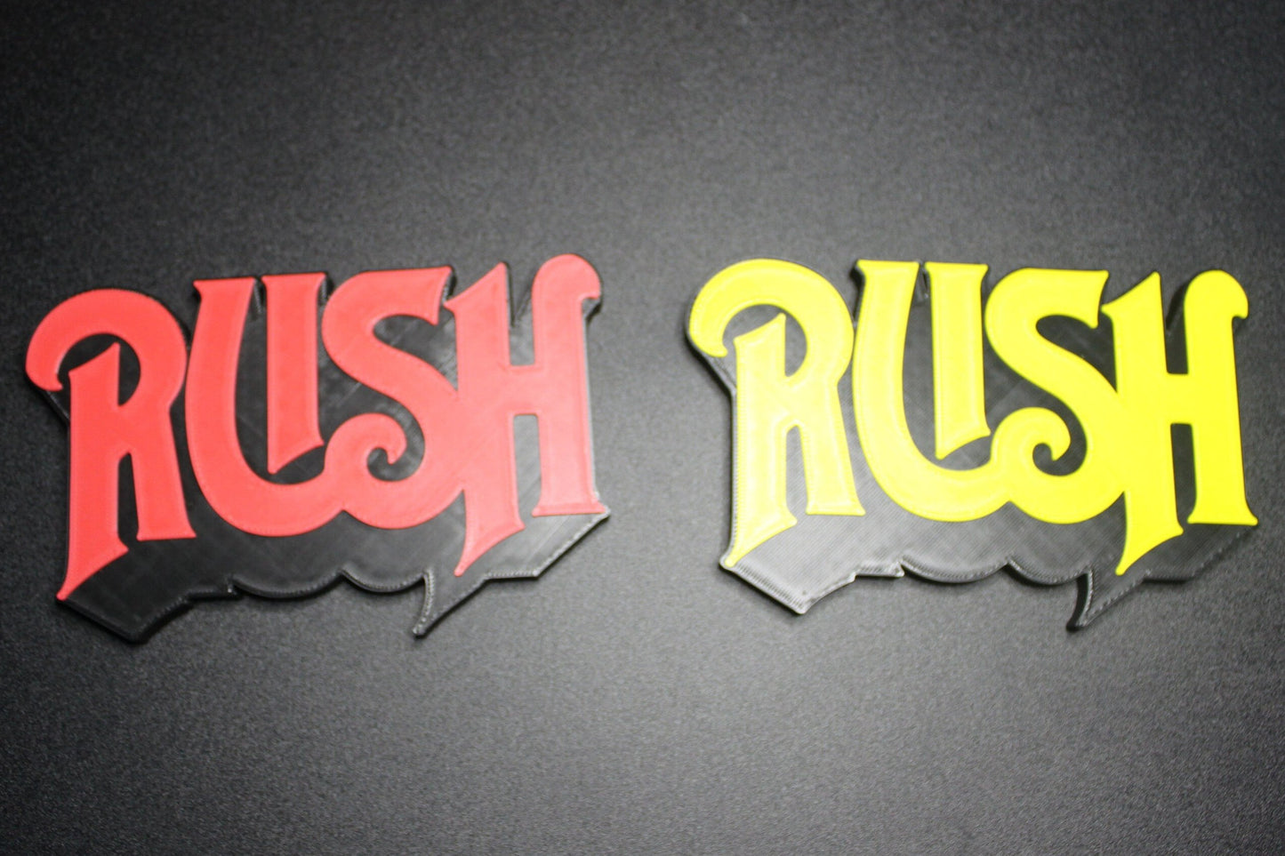 Rush 3D Printed Logo 3D Art