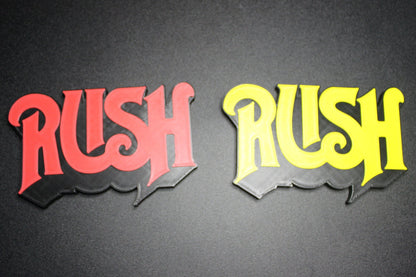 Rush 3D Printed Logo 3D Art