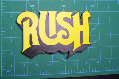 Rush 3D Printed Logo 3D Art