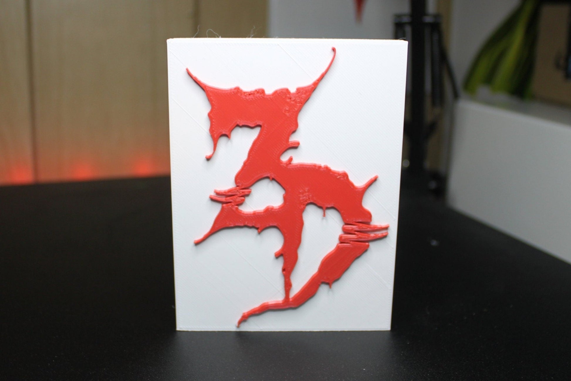 Zeds Dead 3D Printed Logo Art