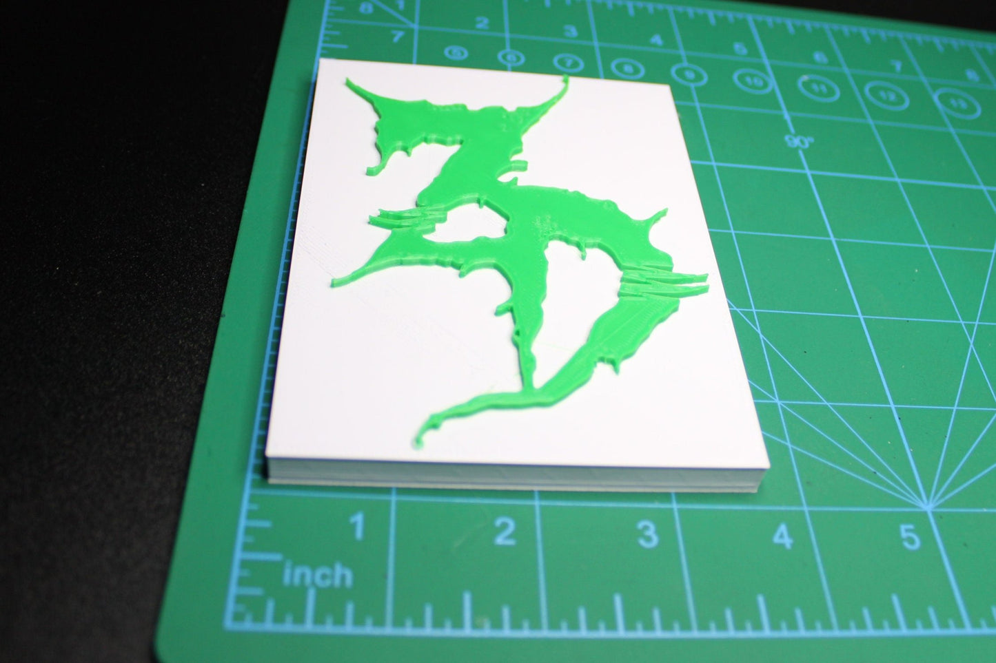 Zeds Dead 3D Printed Logo Art