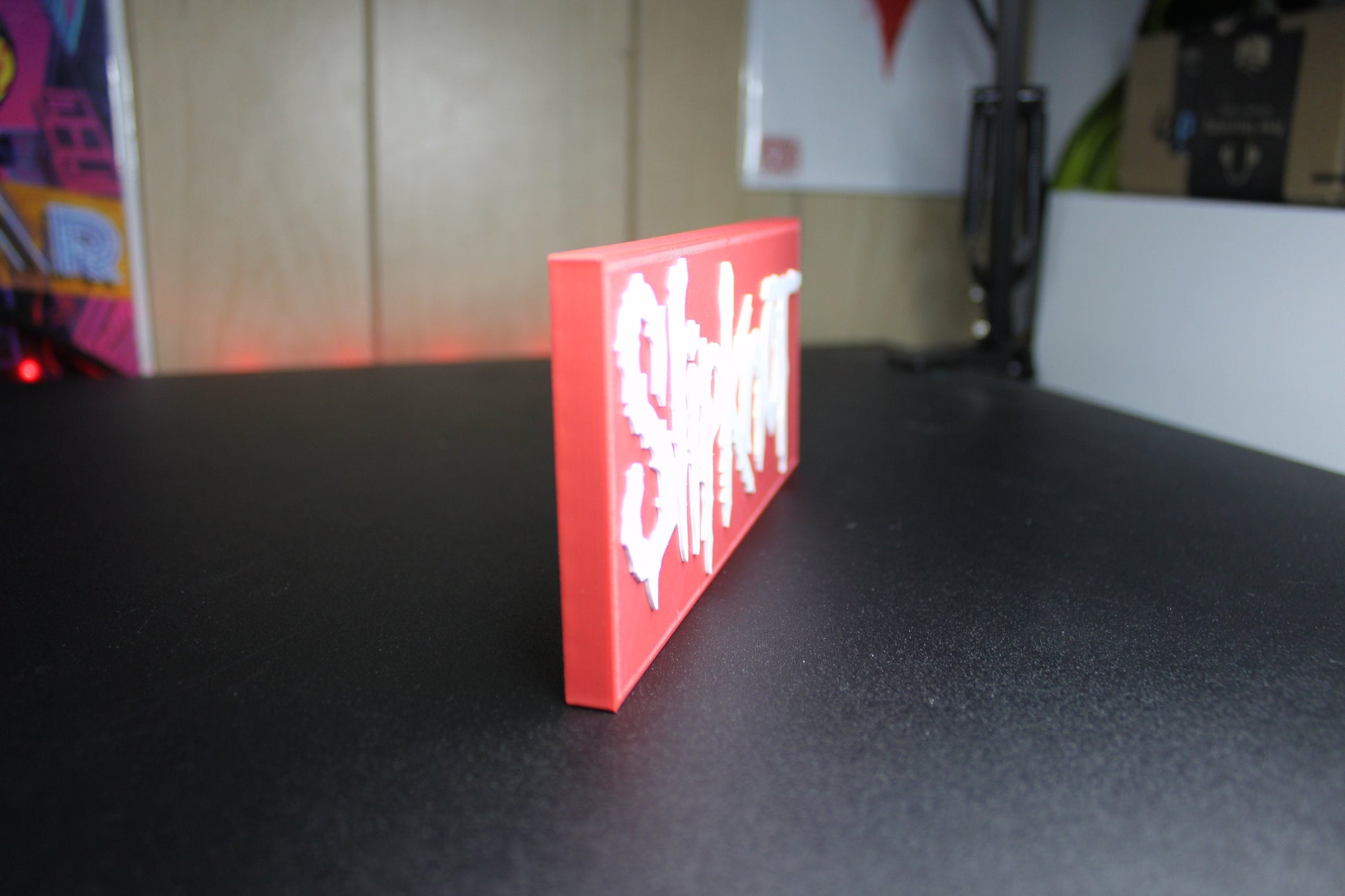 SlipKnot 3D Printed Logo Art