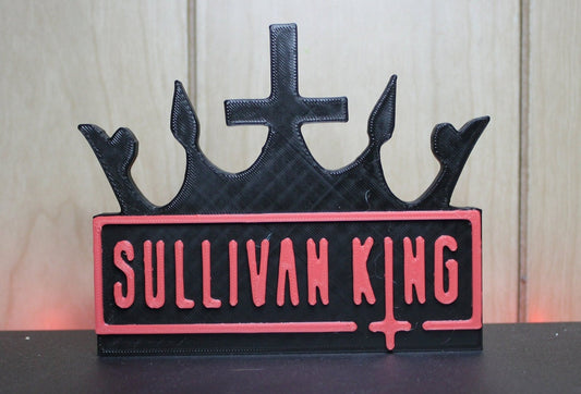 Sullivan King 3D Printed Logo Art