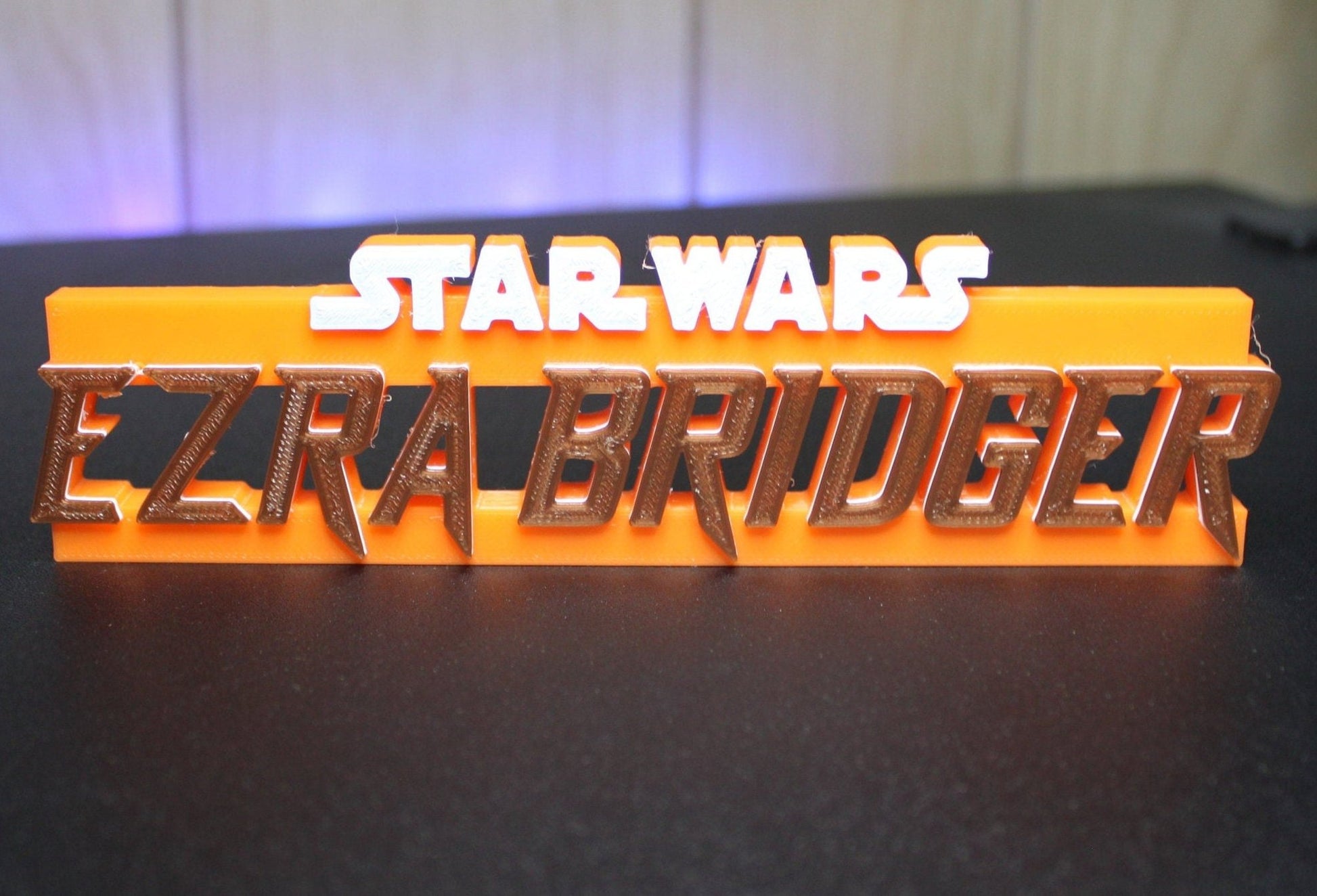 Ezra Bridger 3D printed Logo Art