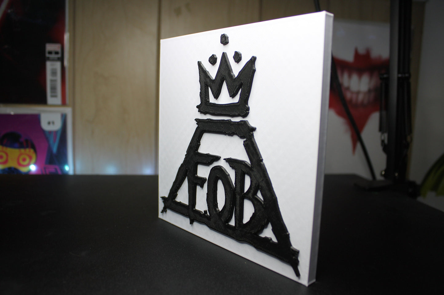 Fall Out Boy 3D Printed Logo Art