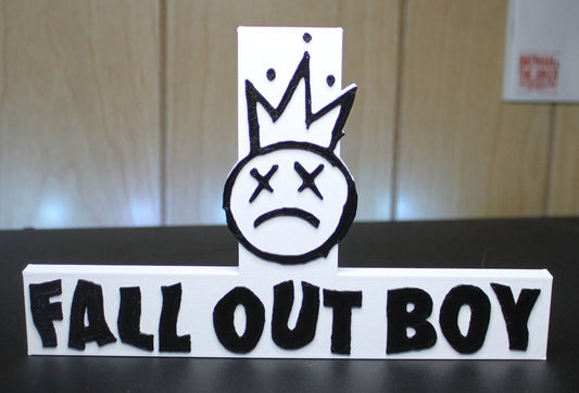 Fall Out Boy 3D Printed Logo Art