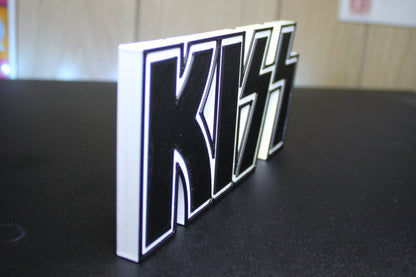 Kiss 3D Printed Logo Art