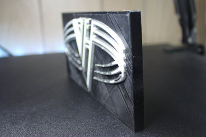 Van Halen 3D Printed Logo Art