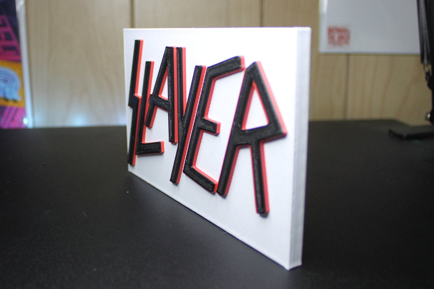 Slayer 3D Logo Art