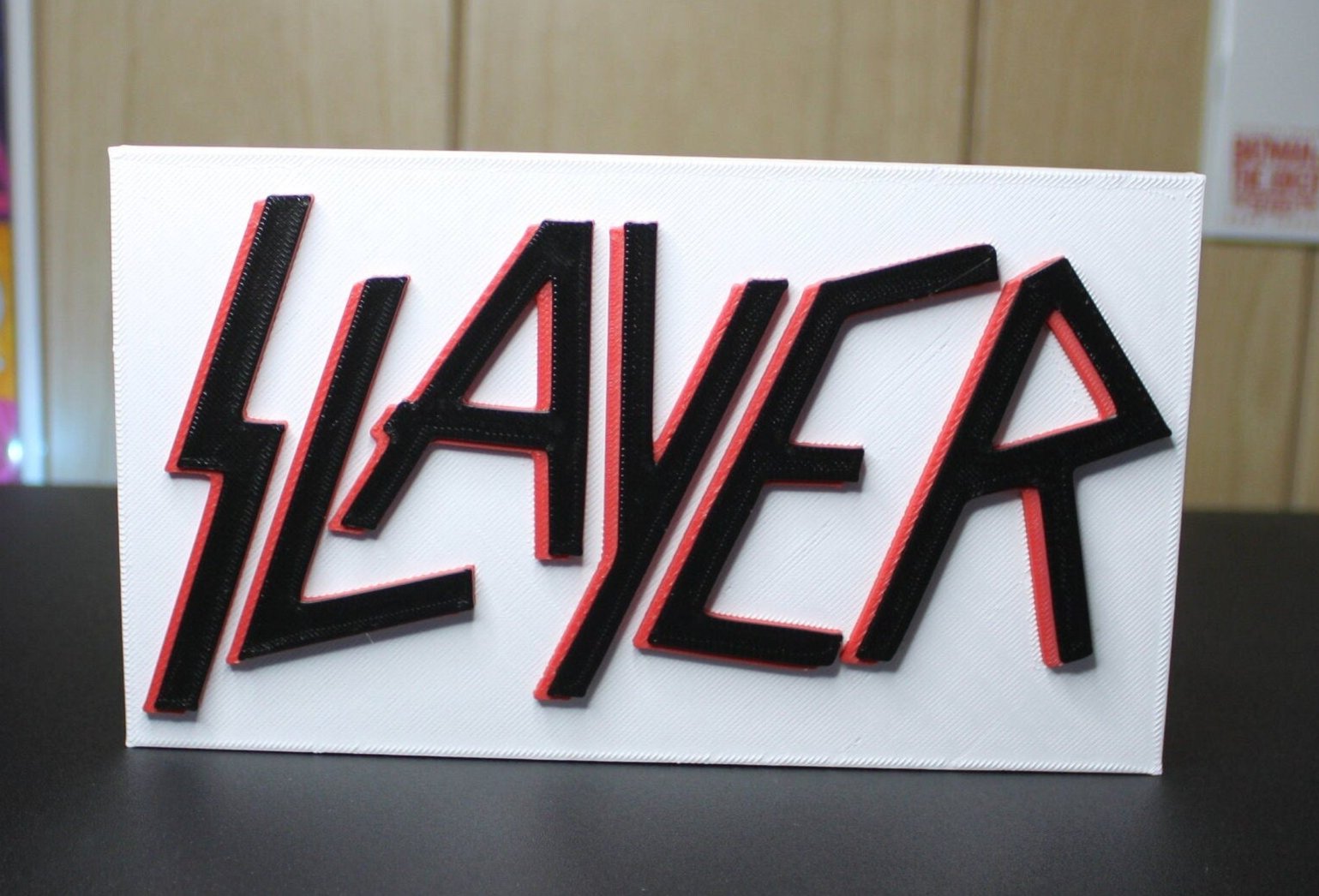 Slayer 3D Logo Art