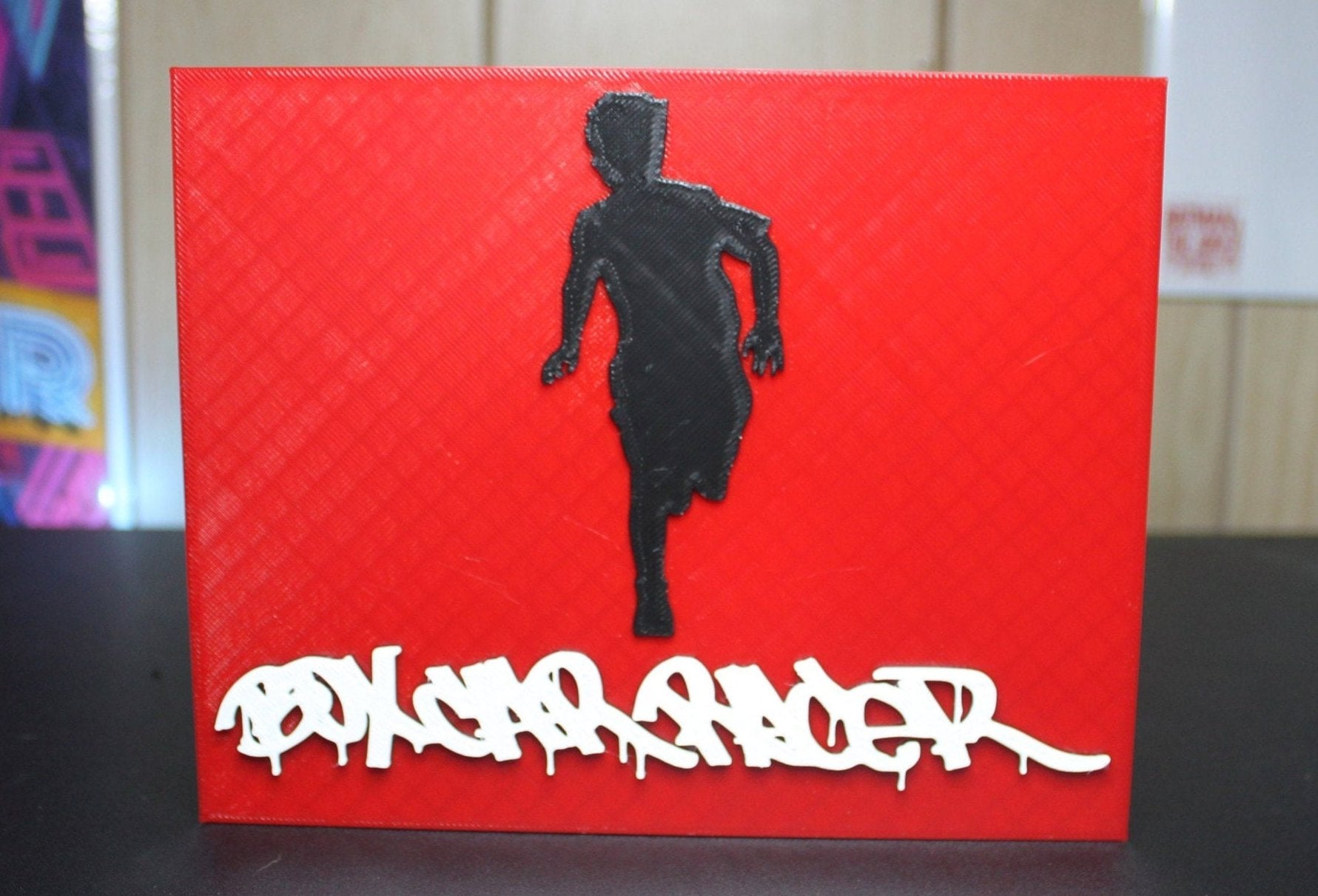 Boxcar Racer 3D Printed Logo Art