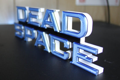 Dead Space 3D printed Logo Art