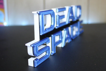 Dead Space 3D printed Logo Art