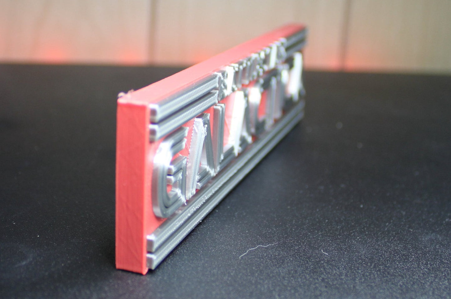 Battlestar Galactica 3D Printed Logo Art