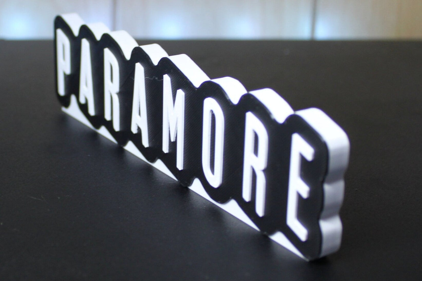 Paramore 3D Printed Logo 3D Art