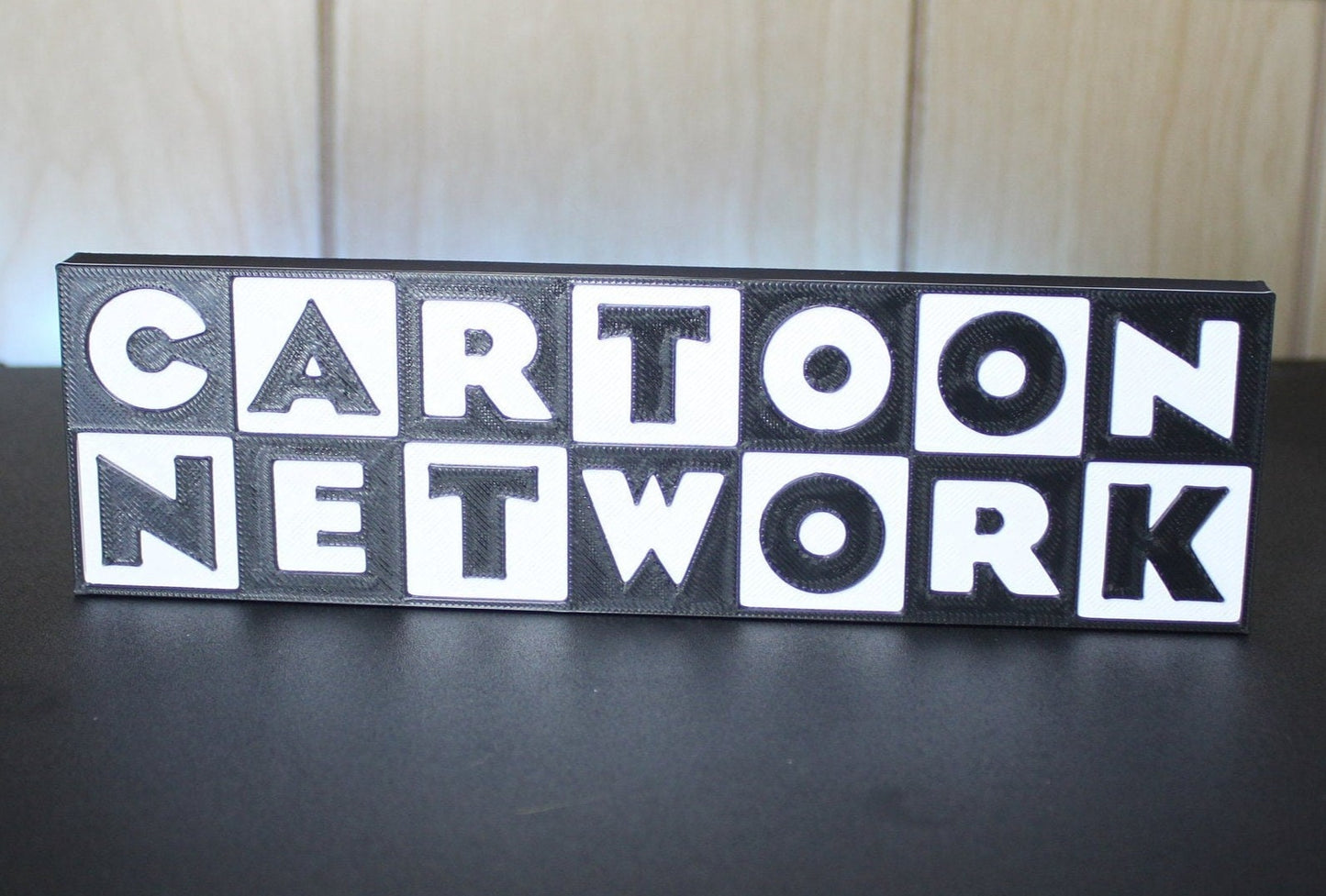 Cartoon Network 3D printed Logo Sign Wall Desk Shelf Art