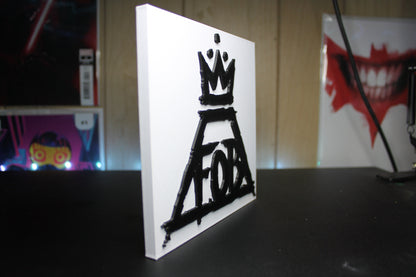 Fall Out Boy 3D Printed Logo Art