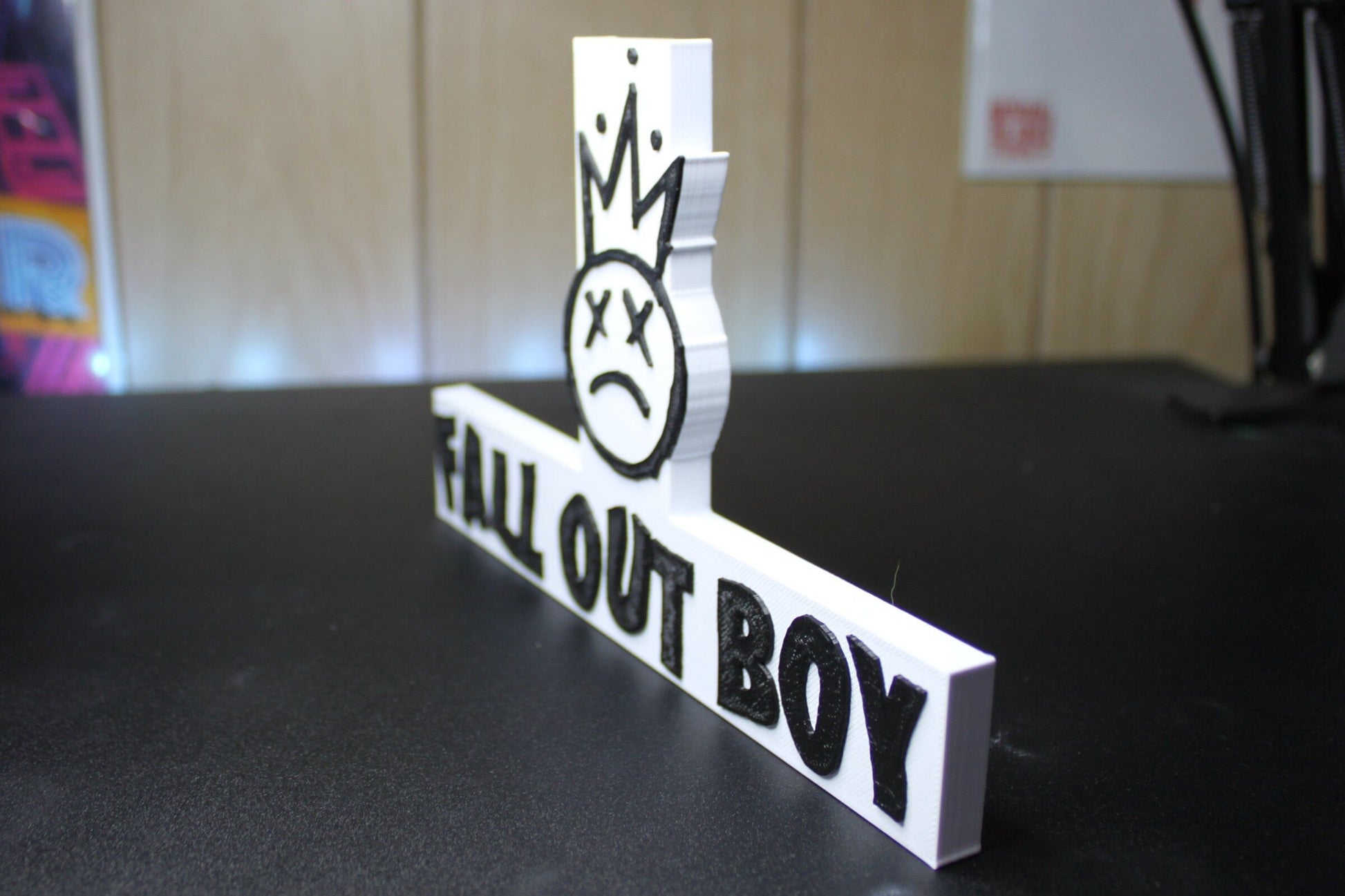 Fall Out Boy 3D Printed Logo Art