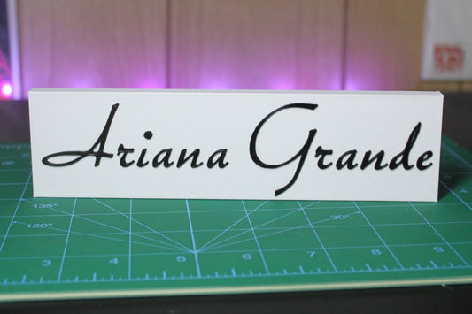 Ariana Grande 3D Printed Logo 3D Art