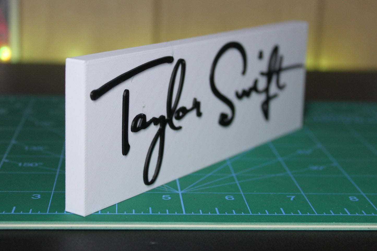 Taylor Swift 3D Printed Logo 3D Art