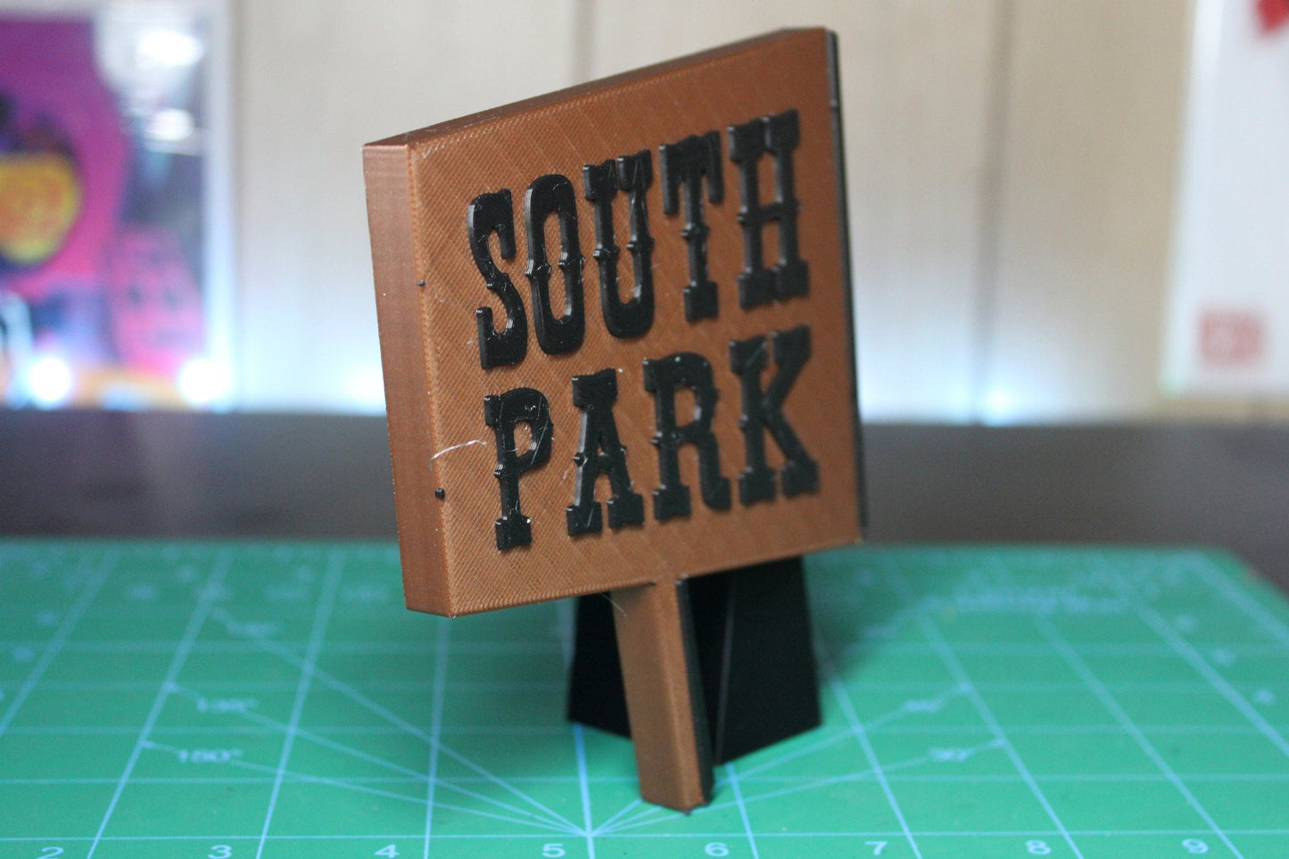 South Park 3D printed Logo Sign Wall Desk Shelf Art