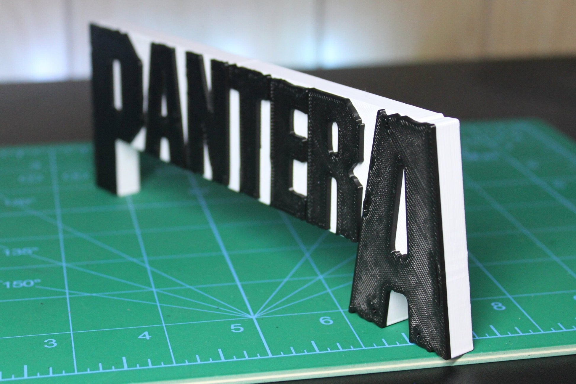 Pantera 3D logo Art