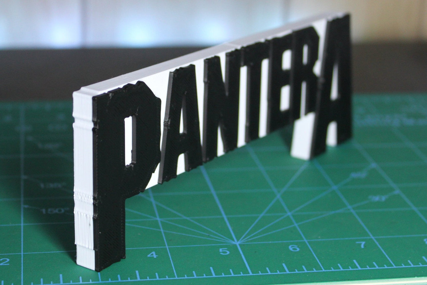 Pantera 3D logo Art